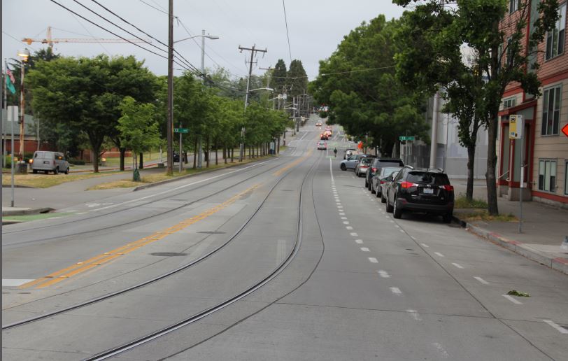 Same streetcar track that killed one cyclist hurt another