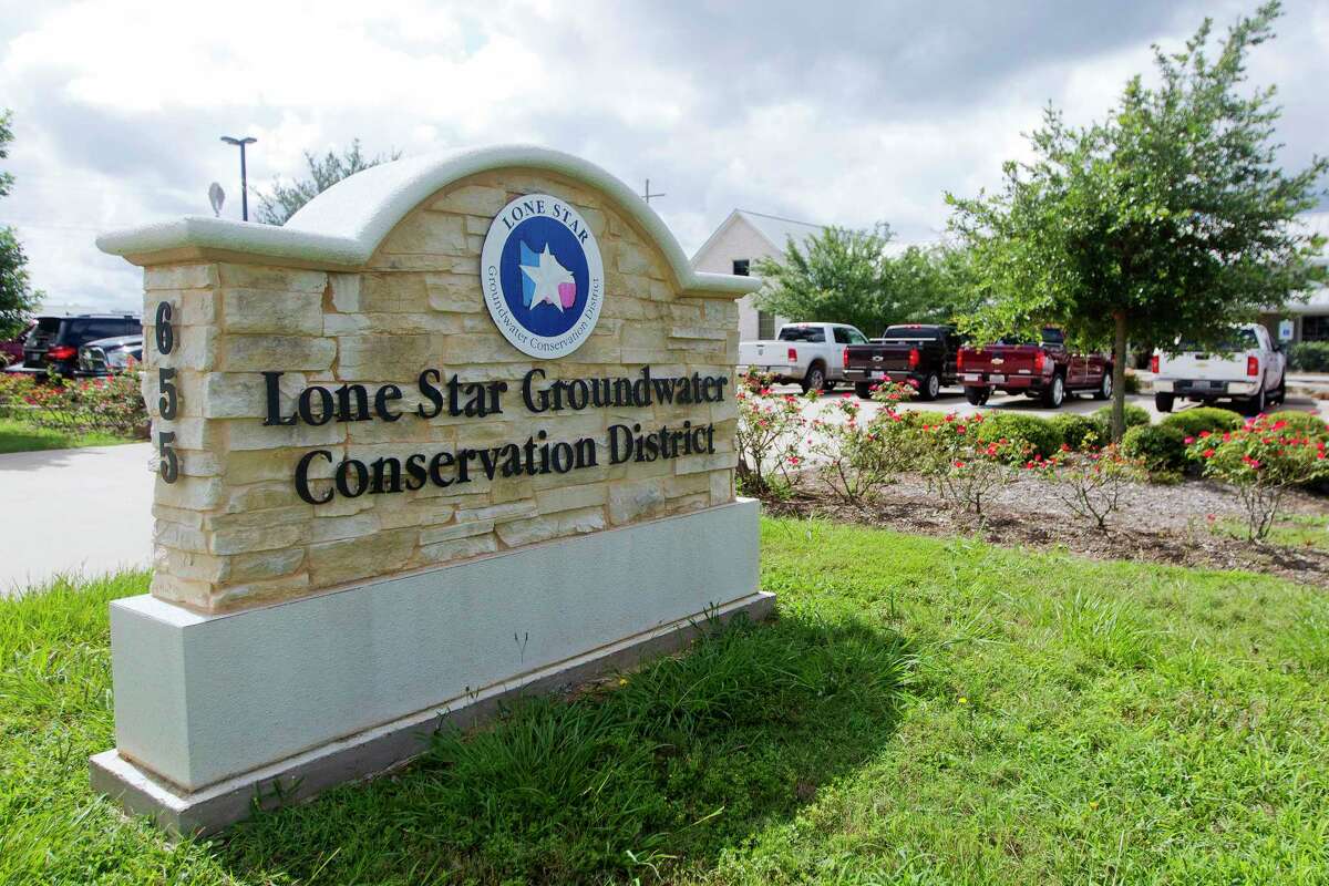 The Lone Star Ground Conservation District building is seen Wednesday, June 28, 2017, in Conroe.