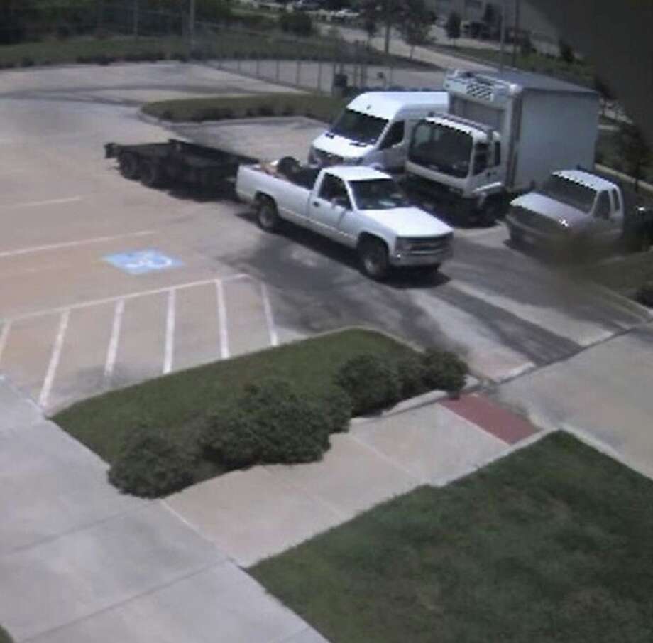 Burglar caught on surveillance camera stealing surveillance cameras Houston Chronicle