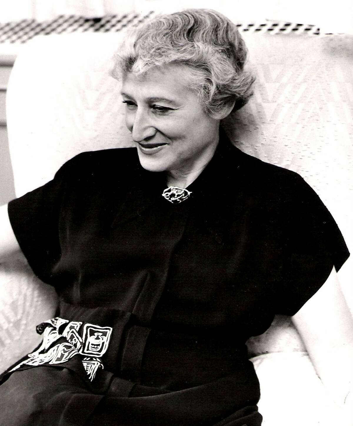 An undated photo of author Vera Caspary, author of "Laura."