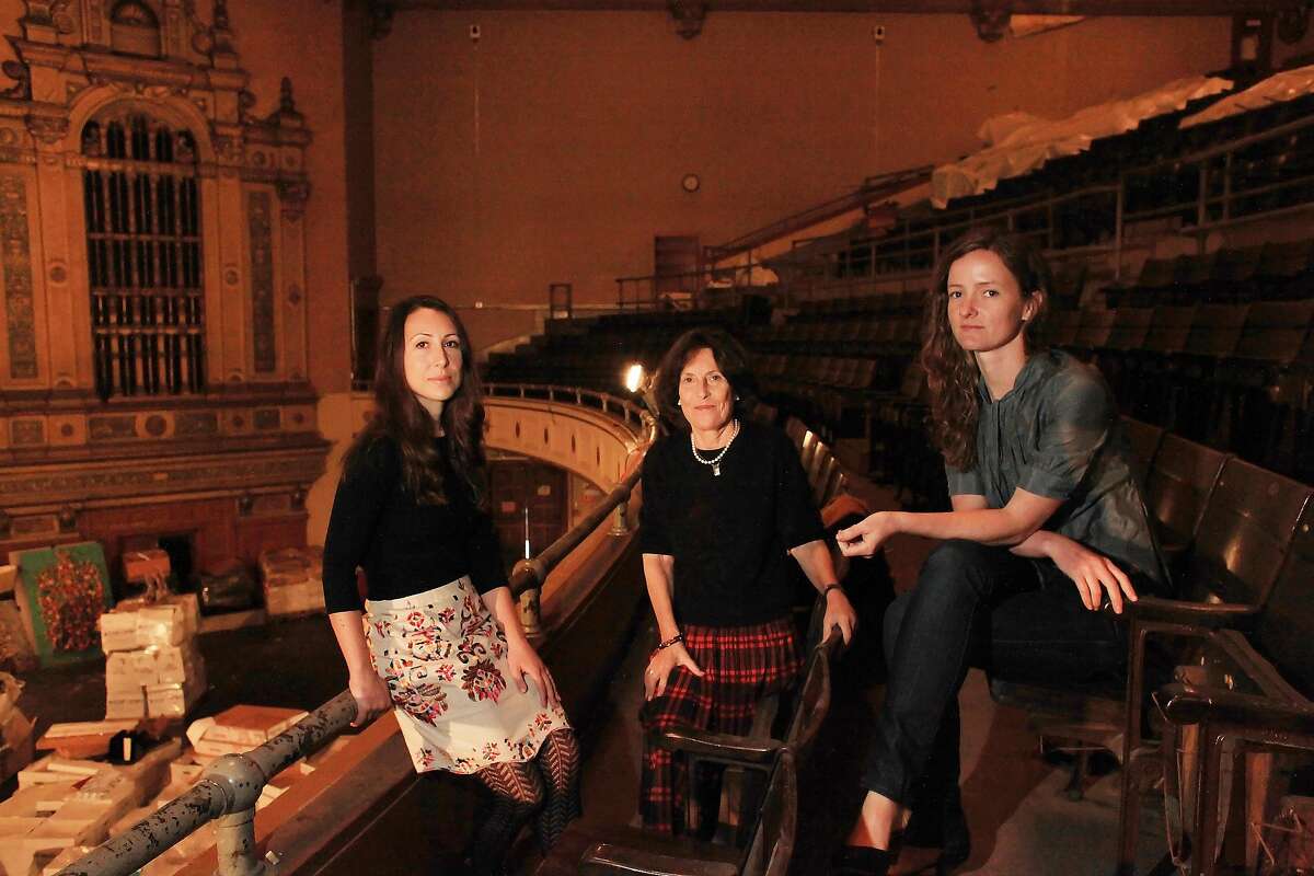 Kate Goldstein-Breyer, Sydney Goldstein and Holly Mulder-Wollan at the Nourse in 2011.