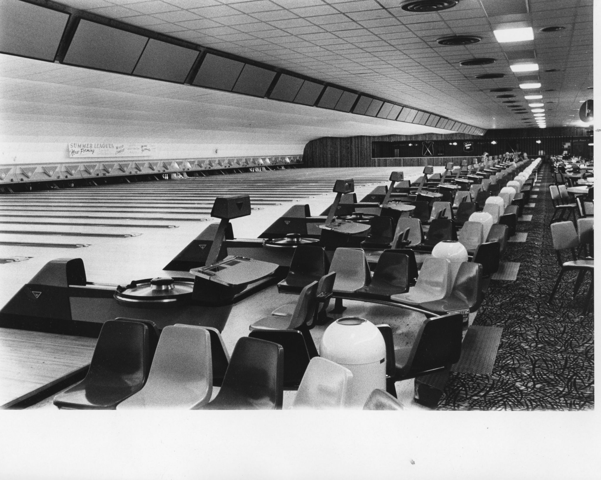 Throwback Train Station, Valley Lanes, Valley Plaza