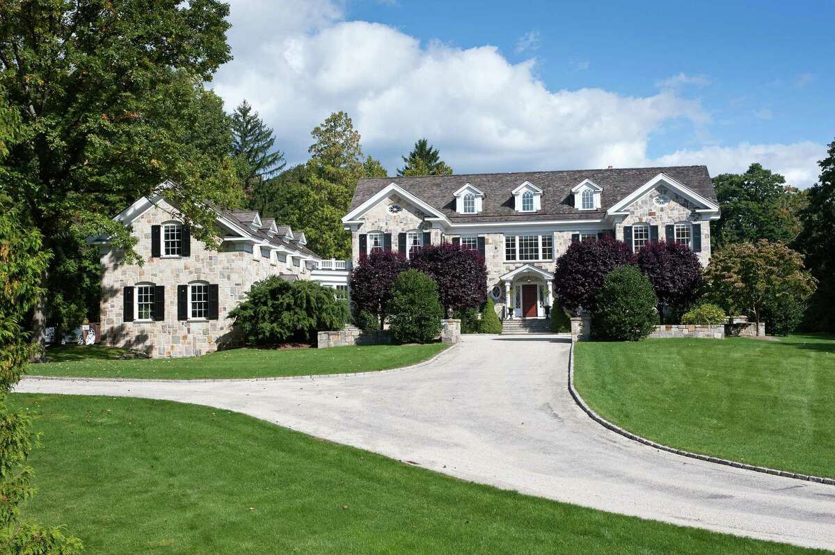 This home on North Street in Greenwich, Conn., which was included in a portfolio of luxury homes sold in a global auction by New York City-based Concierge Auctions.