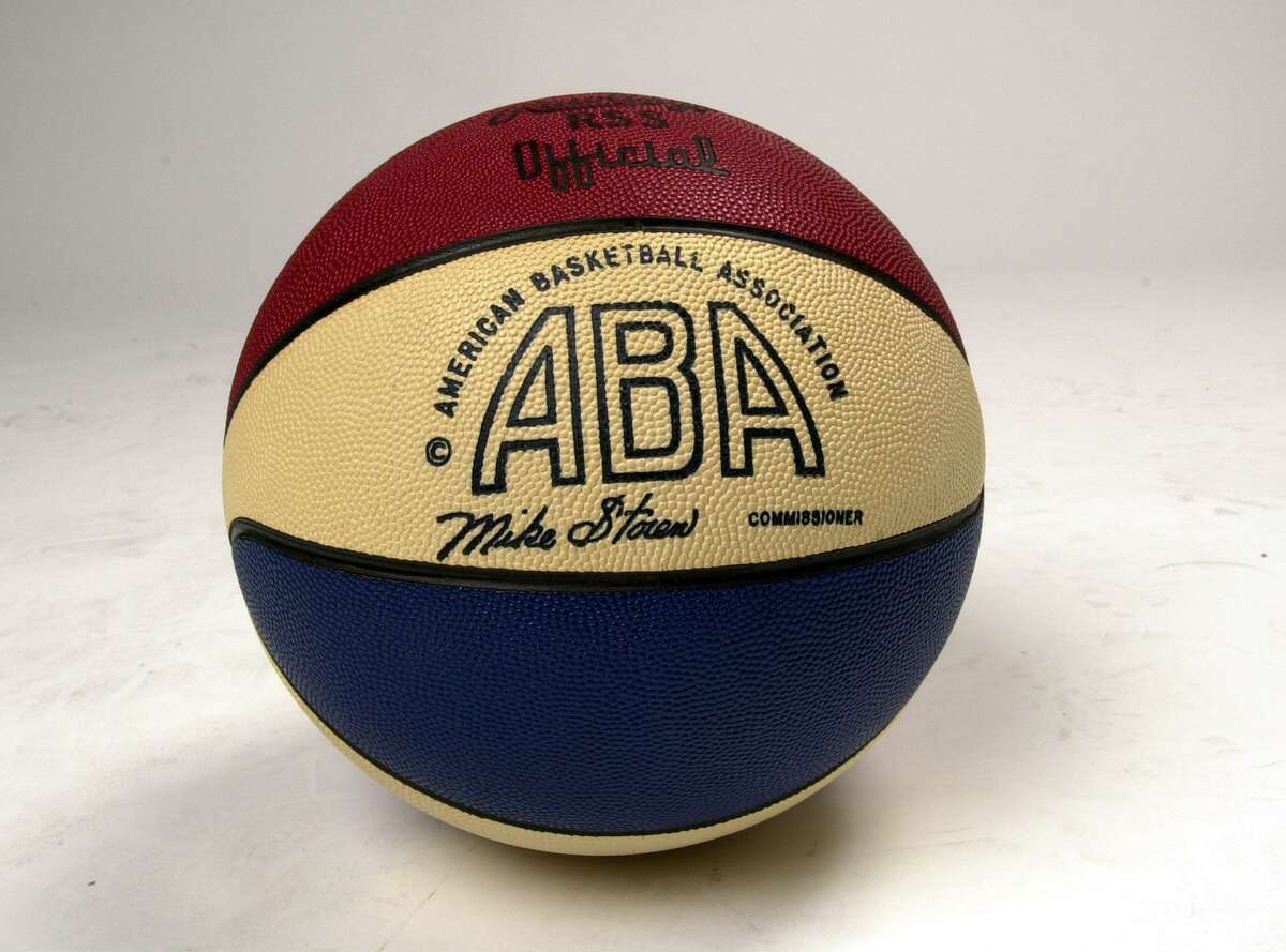 Official ABA basketball from the 1970s.