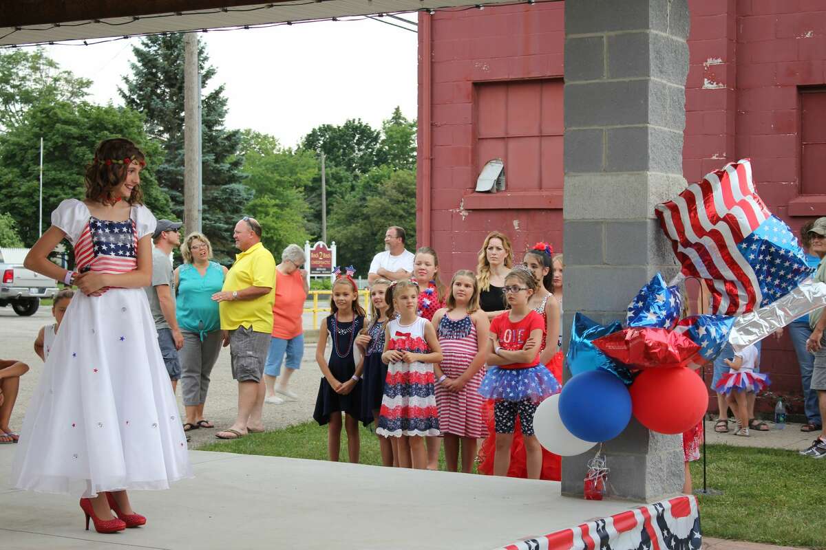 Beauties of all ages participated in the Cass City Freedom Festival Beaty Pageant Thursday night. Kennedy Brown of Cass City was eventually crowned Miss Dynamite 2017, while various crowns were handed out to younger contestants.