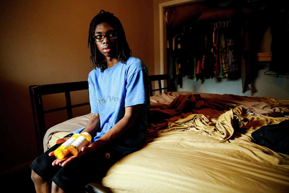Rashad Jones goes to Texas Children's Hospital every four weeks for a blood transfusion to treat his sickle cell anemia. From ages 2 to 5, he suffered repeated strokes that have damaged his brain. His mother will soon be eligible for private insurance through her job, but it's unlikely to cover all of the care the teenager needs.