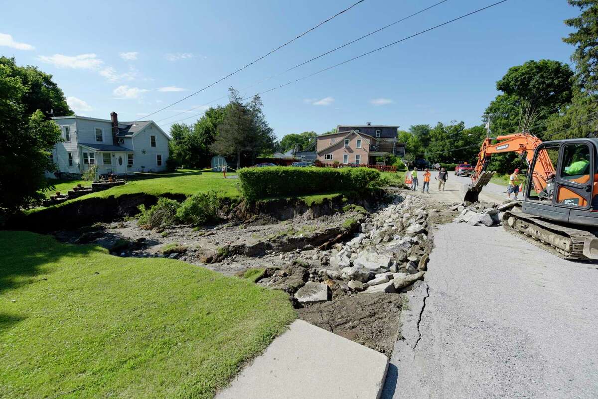 Floods hit reeling Hoosick Falls, other Rensselaer County towns