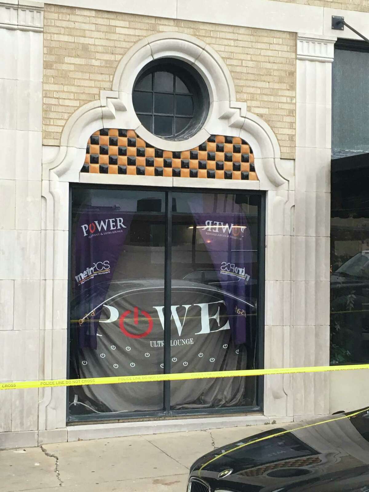 The Power Ultra Lounge in downtown Little Rock, Ark., was the scene of a mass shooting during a rap concert early Saturday, July 1, 2017. Little Rock's police chief says investigators believe a shooting at the nightclub where more than two dozen people were injured may be gang-related. All of the victims were expected to survive the shooting. (AP Photo/Kelly P. Kissel)