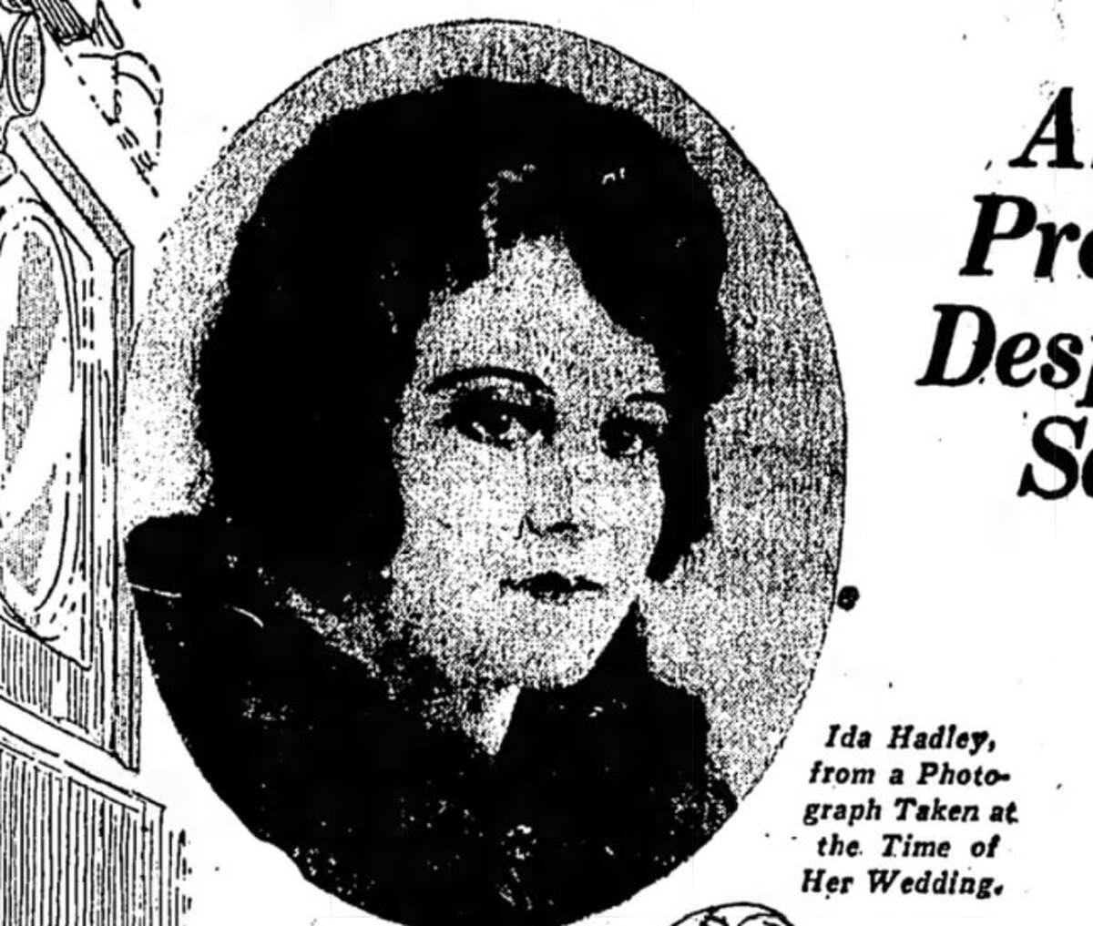 Ida Hadley on in theÂ July 16, 1922 Indianapolis Star.