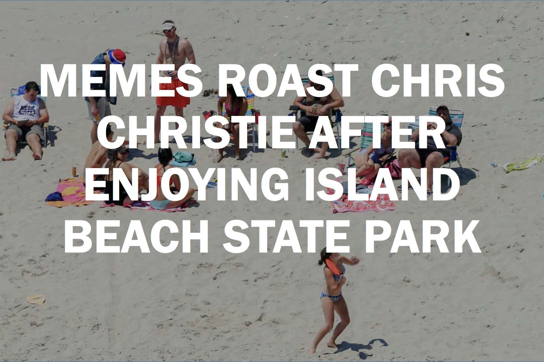 chris christie beach