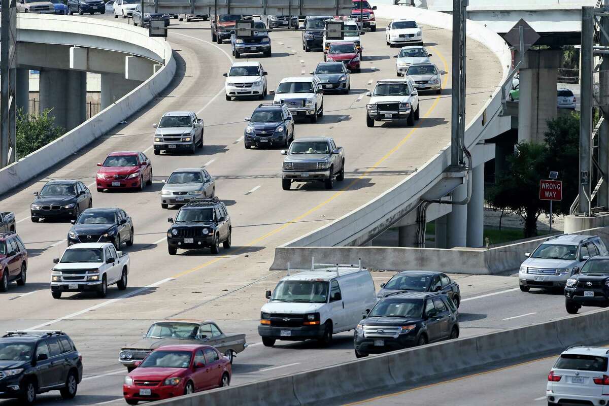 texas freeway express lane shut down