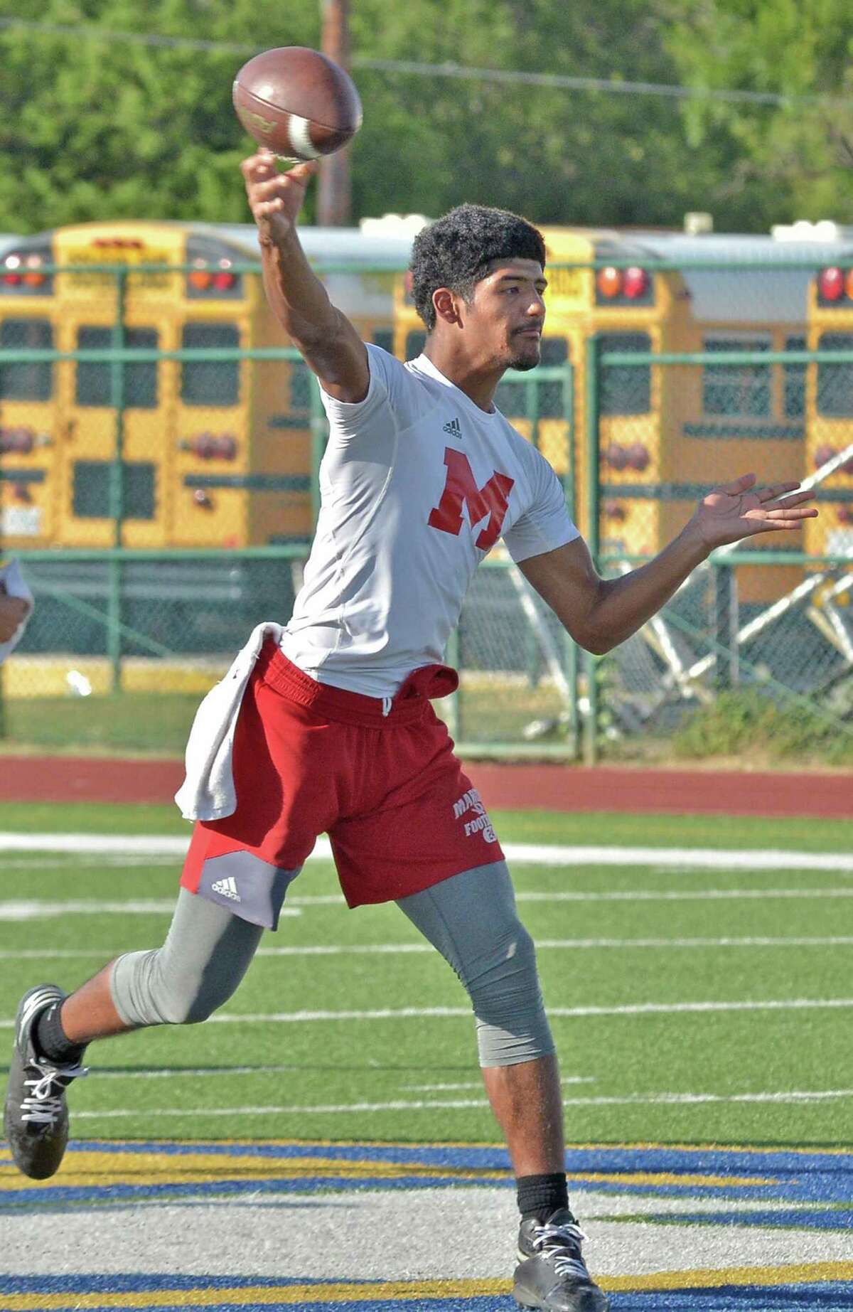 Mathew Duron and Martin look to remain unbeaten during summer league 7on7 football on Wednesday at 6:30 p.m. against Alexander at Krueger Field.