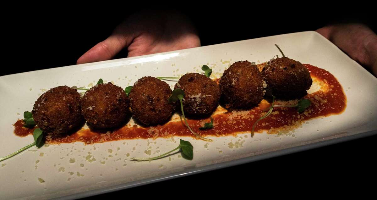 Arancini at Forno Bistro Thursday June 22, 2017 in Saratoga Springs, N.Y. (Skip Dickstein/Times Union)