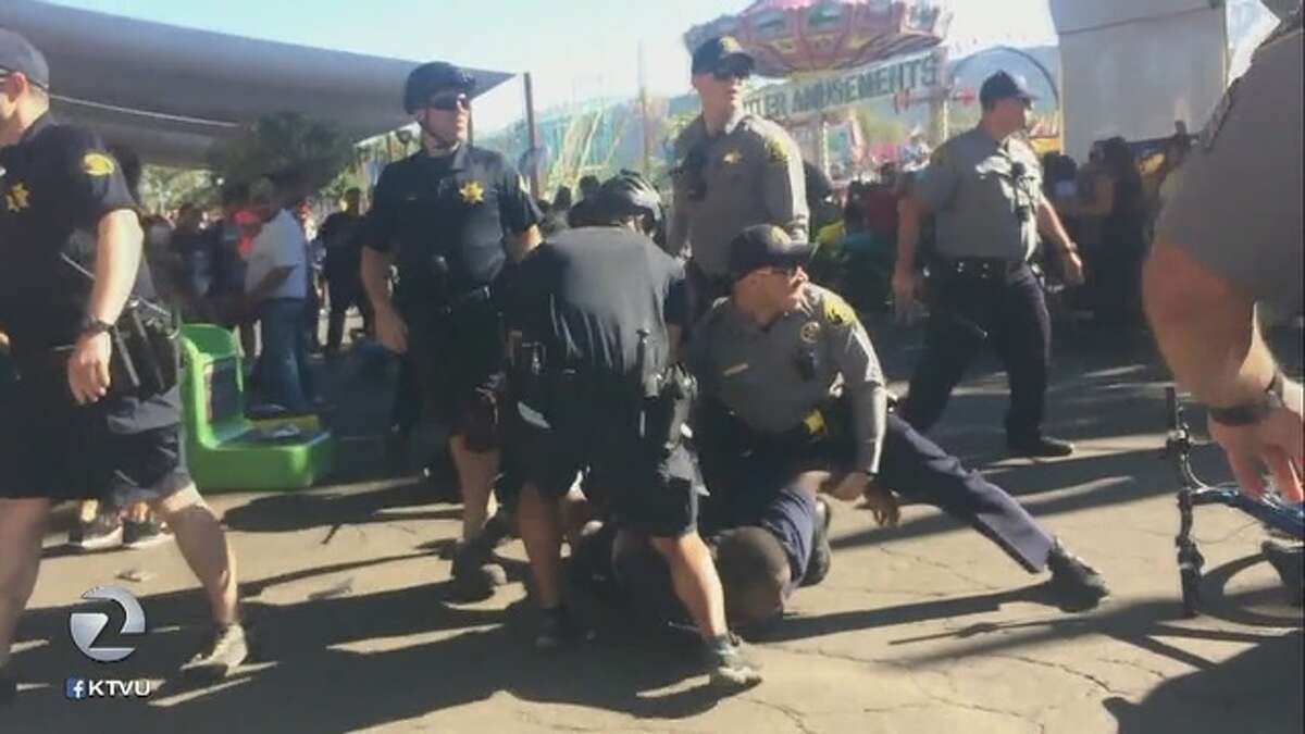 7 arrested in Fourth of July melee at Alameda County Fair