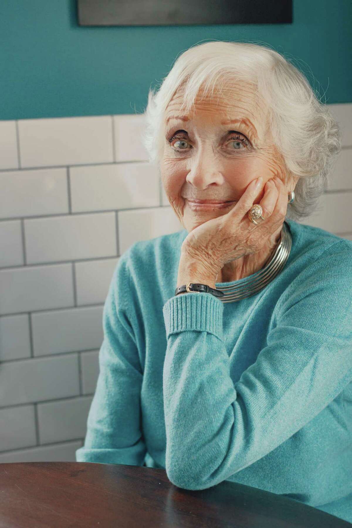 Actress Jane Powell at the Lunch Box in Weston.