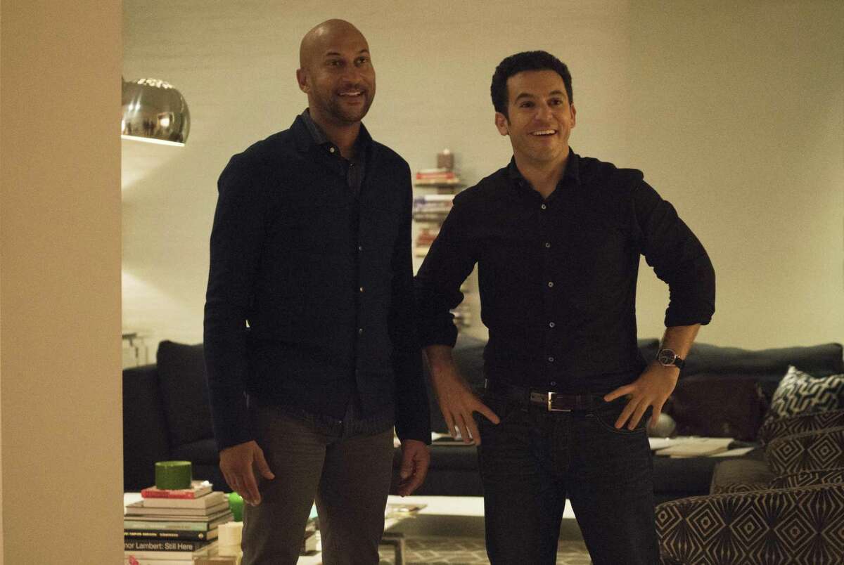 Keegan-Michael Key and Fred Savage play old college buddies in “Friends From College.”