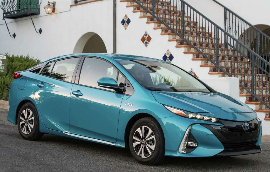 Toyota Prius Prime Plug In Hybrid Arrives For 2017 Houston Chronicle The 2017 Toyota Prius Prime Is A Plug In Version Of Groundbreaking Hybrid Car