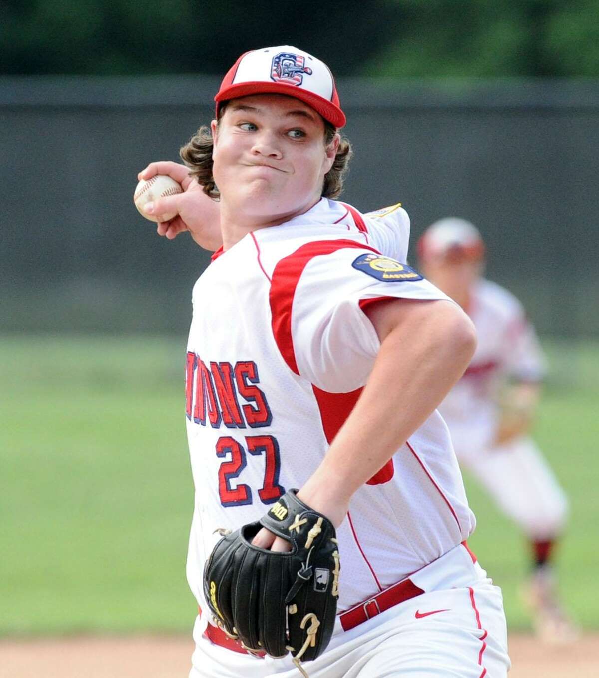 Greenwich’s Brett Collins pitched a complete-game one-hitter against Norwalk on Thursday. He struck out five and walked six.