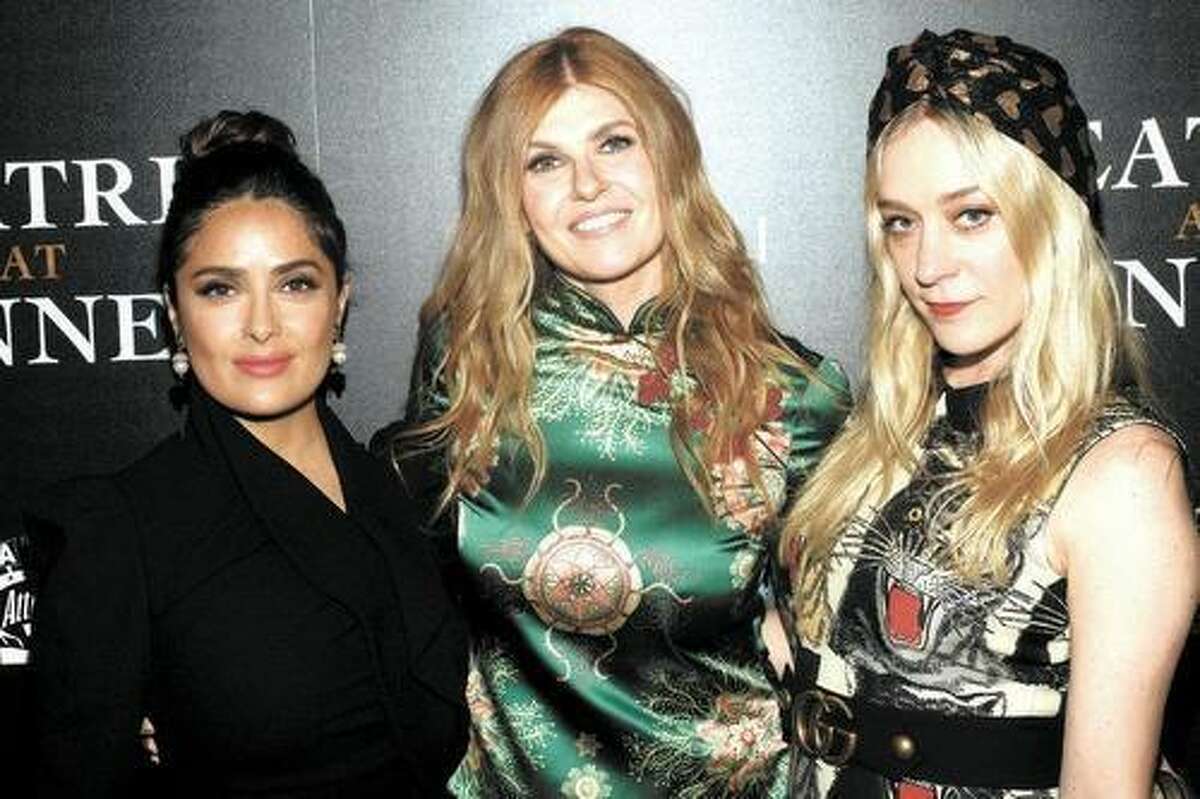 Salma Hayek, Connie Britton, and Chloe Sevigny at the screening for ‘Beatriz at Diner in New York.’