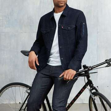 the bay levis jean jacket