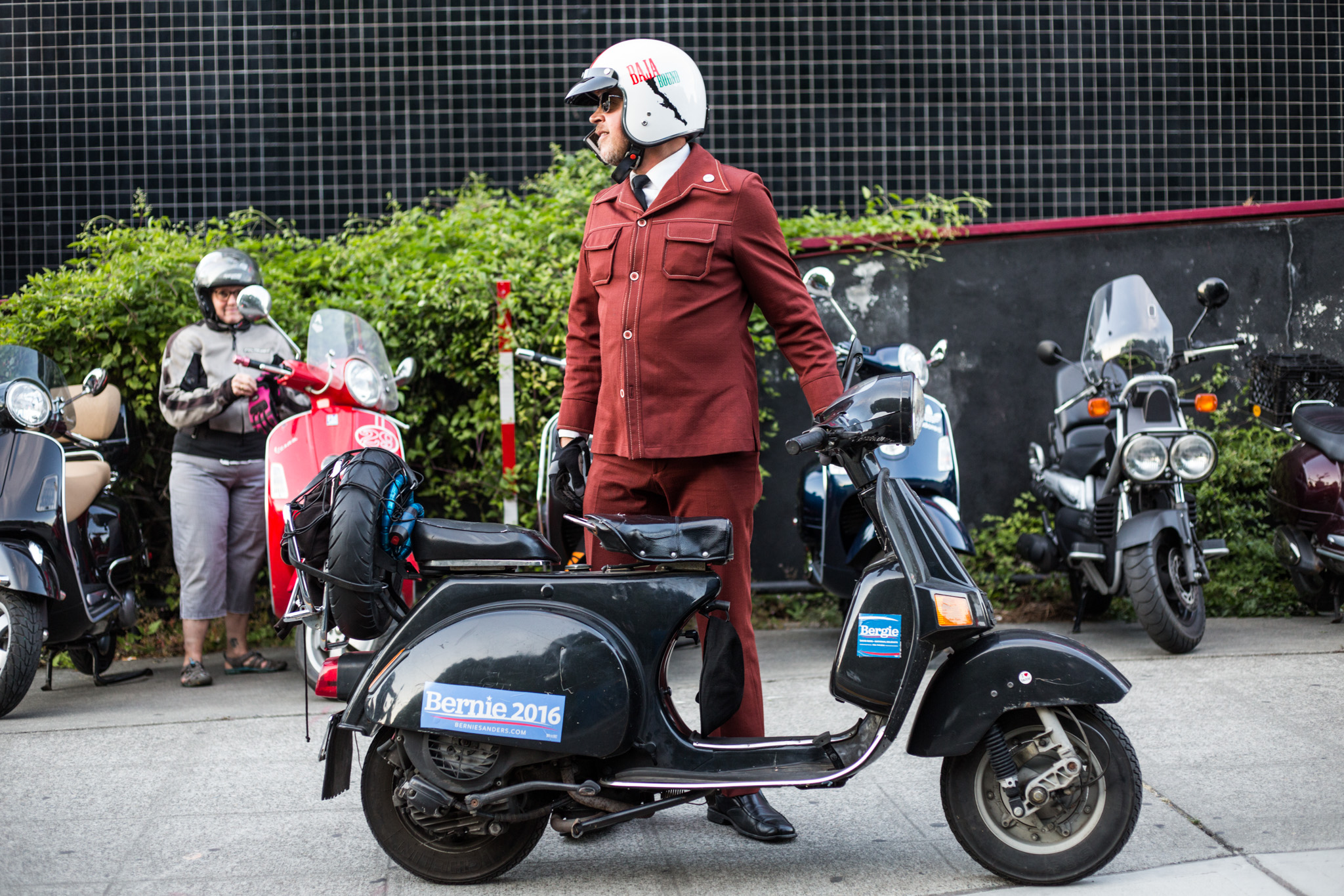 Scooters of Amerivespa Seattle