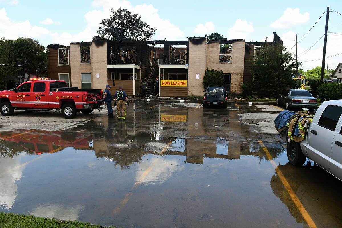 ﻿Residents said improvements were long overdue at the Crosby Square Apartment Homes before it had erupted into fire early Saturday morning in a blaze that killed three residents and sent 85 others fleeing to safety.