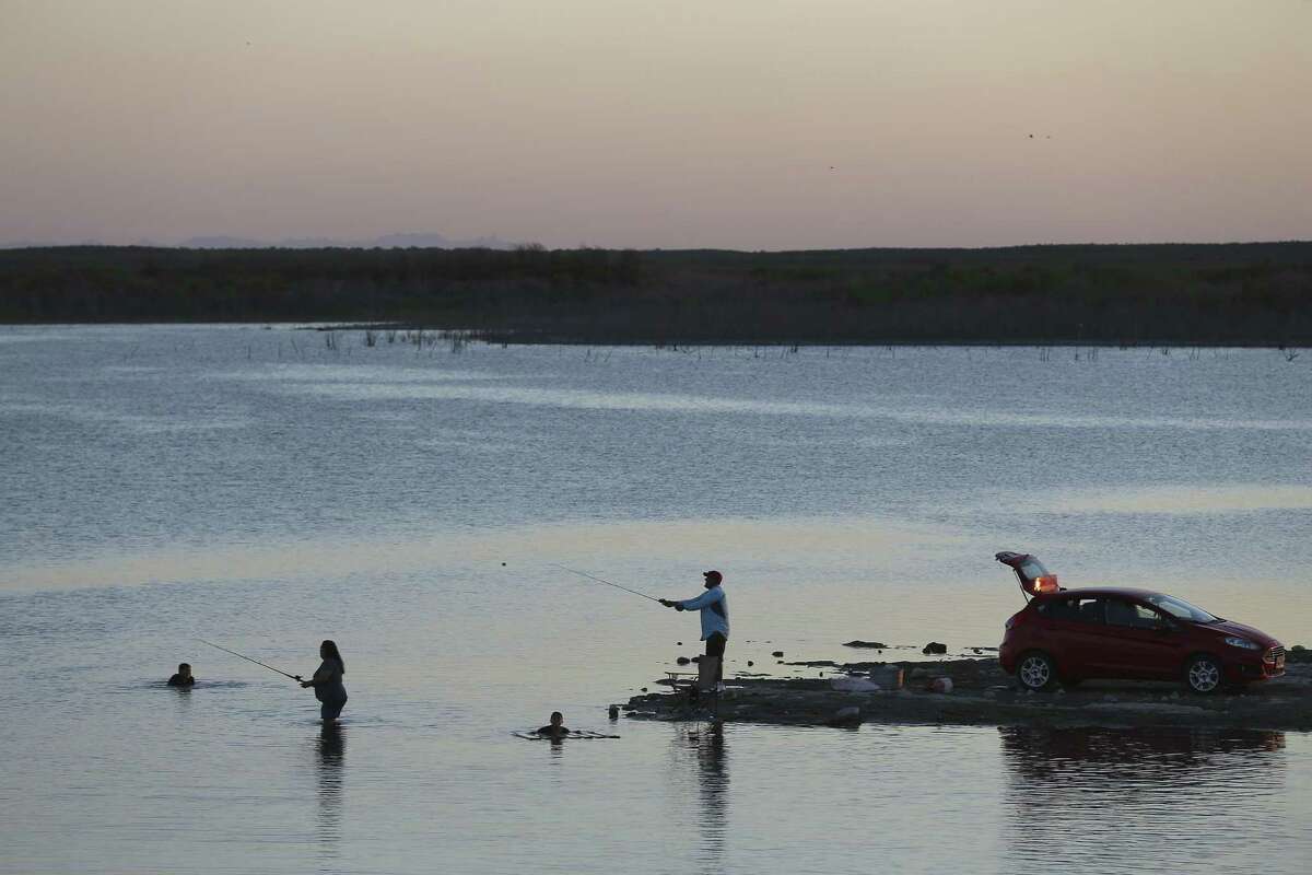 At Falcon Lake, residents fear losing more land for President Trump’s