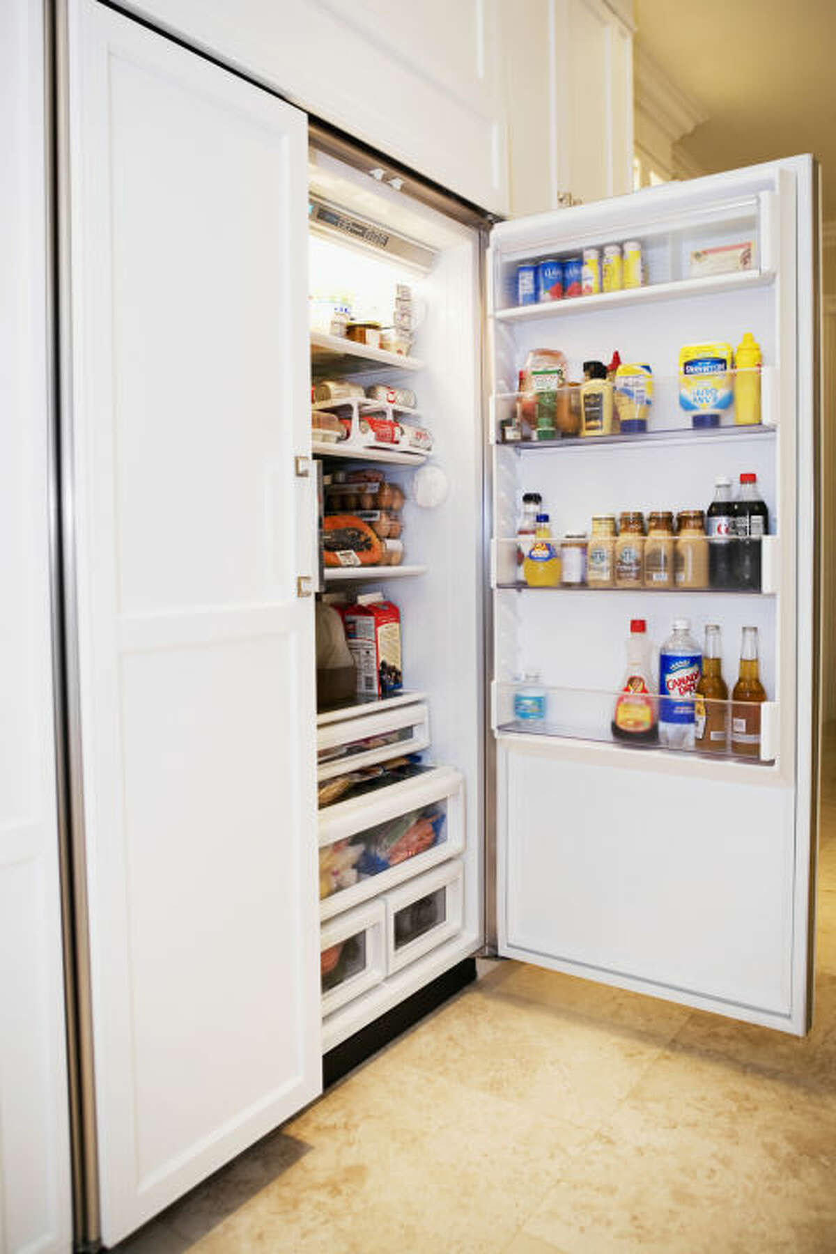 Forgotten condiments in your fridgeAre you hosting a hot dog eating contest? If not, there's no great reason to have a 10 different bottles of mustard. It's likely that the bottles are all kind of dried out anyway.