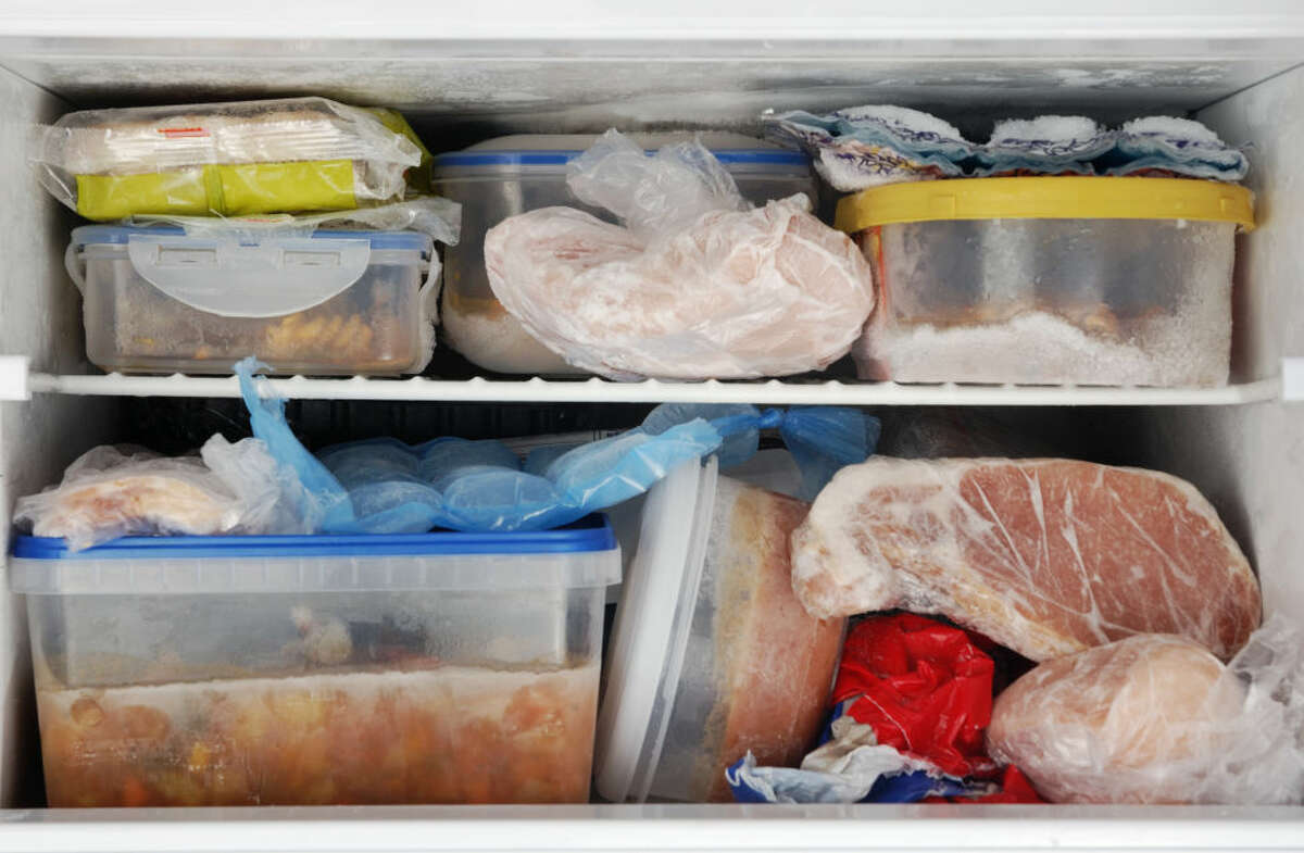 Unidentifiable leftoversIf you can't identify that foil packet or filled freezer bag with a glance, toss it.