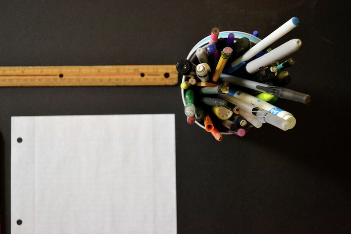 That pen collectionStep 1: Grab the handful. Step 2: While watching TV, test each one out. If it doesn't work, it goes into the garbage.