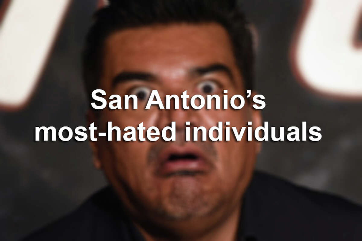 Keep clicking to see the people who have rubbed San Antonians the wrong way through the years.