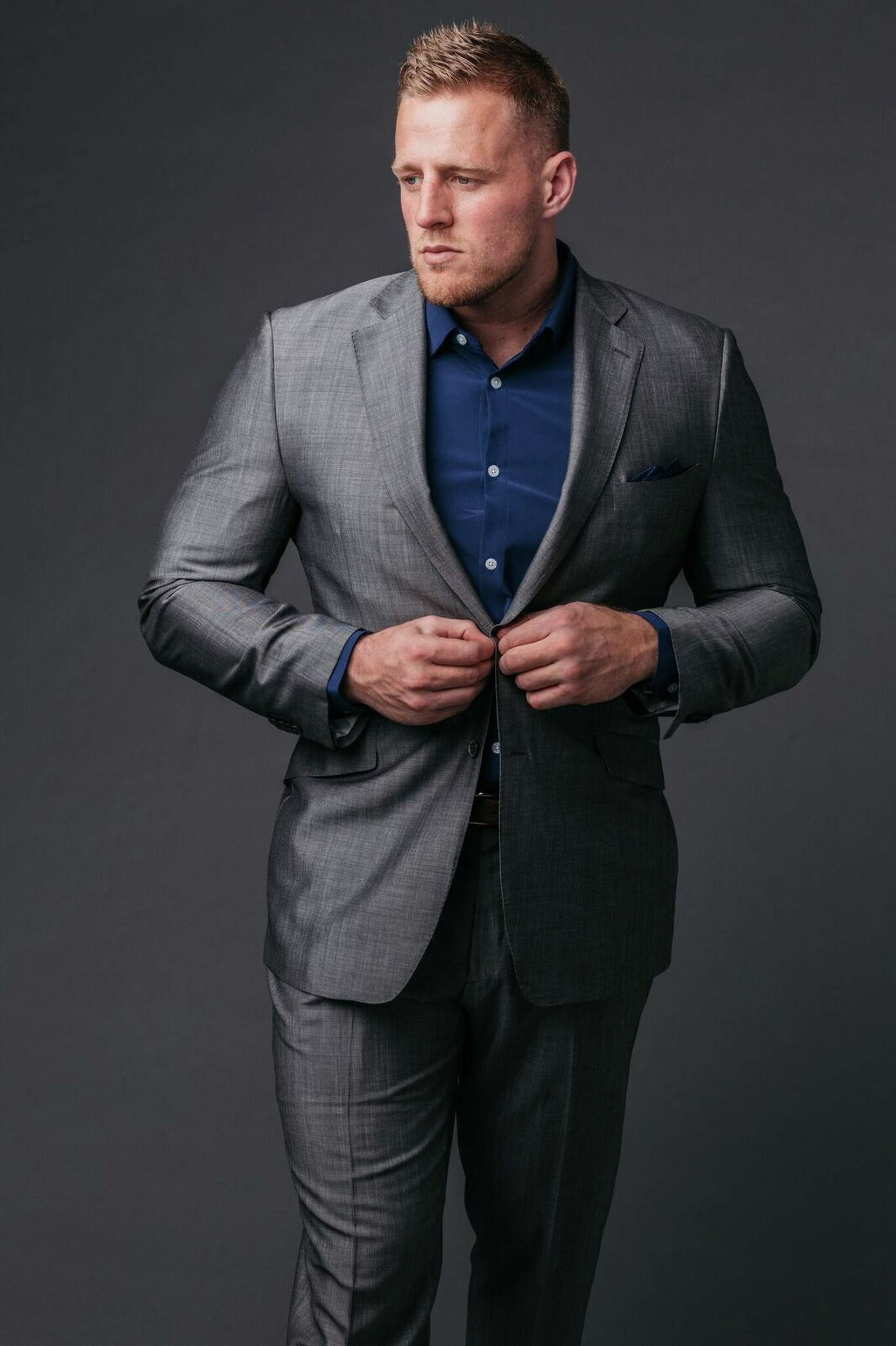 jj watt dress shirts J.J. Watt debuts menswear collection with Dallas-based Mizzen+Main