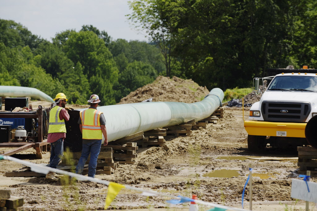 Kinder Morgan pipeline expansion begins in Bethlehem