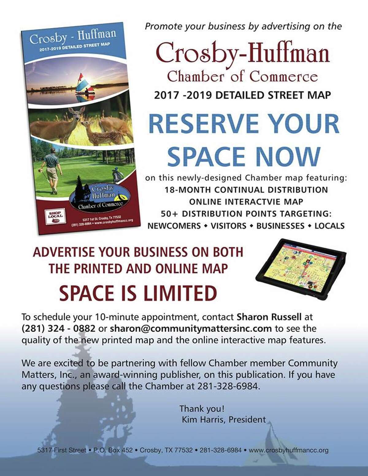 New detailed street map in the works for Crosby, Huffman communities