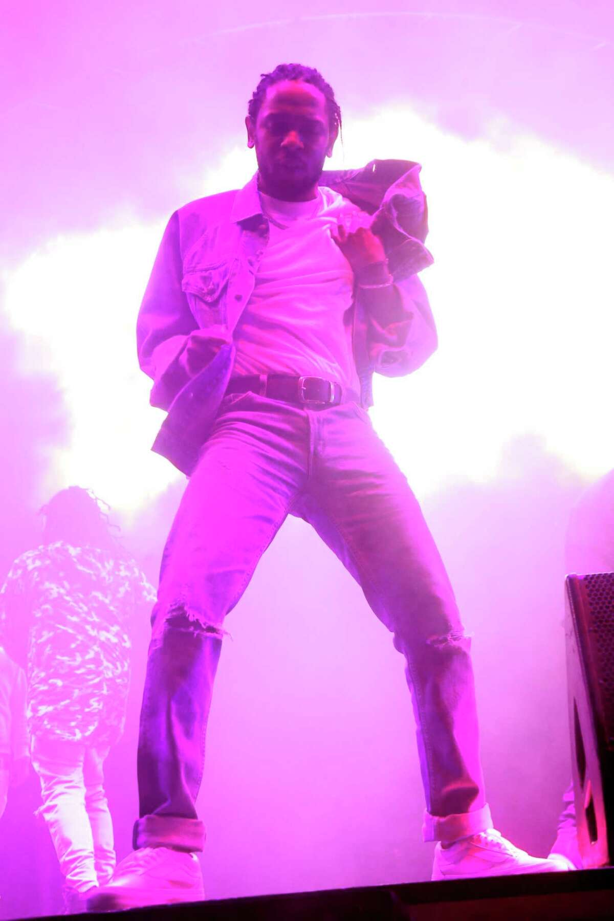 kendrick lamar red and blue