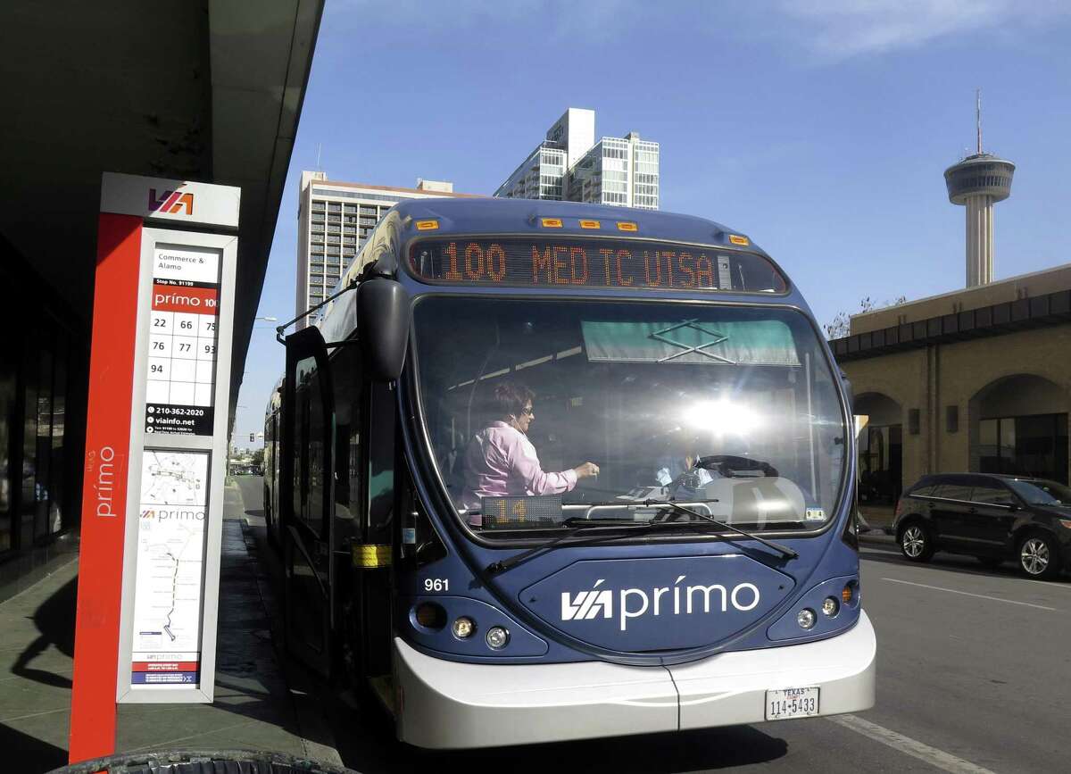Click ahead to view VIA's current status, and how new funding will improve it. 1. Currently, only about 2 percent of VIA's bus routes get an "A" grade in terms of frequency - the Primo route, which travels from downtown to the medical center, and the Broadway, VIVA route. Those buses come every 10 to 12 minutes.