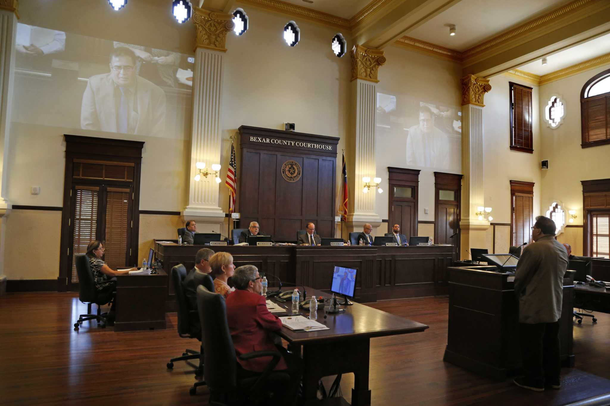 Bexar commissioners OK salary increase, seek military transition center bids