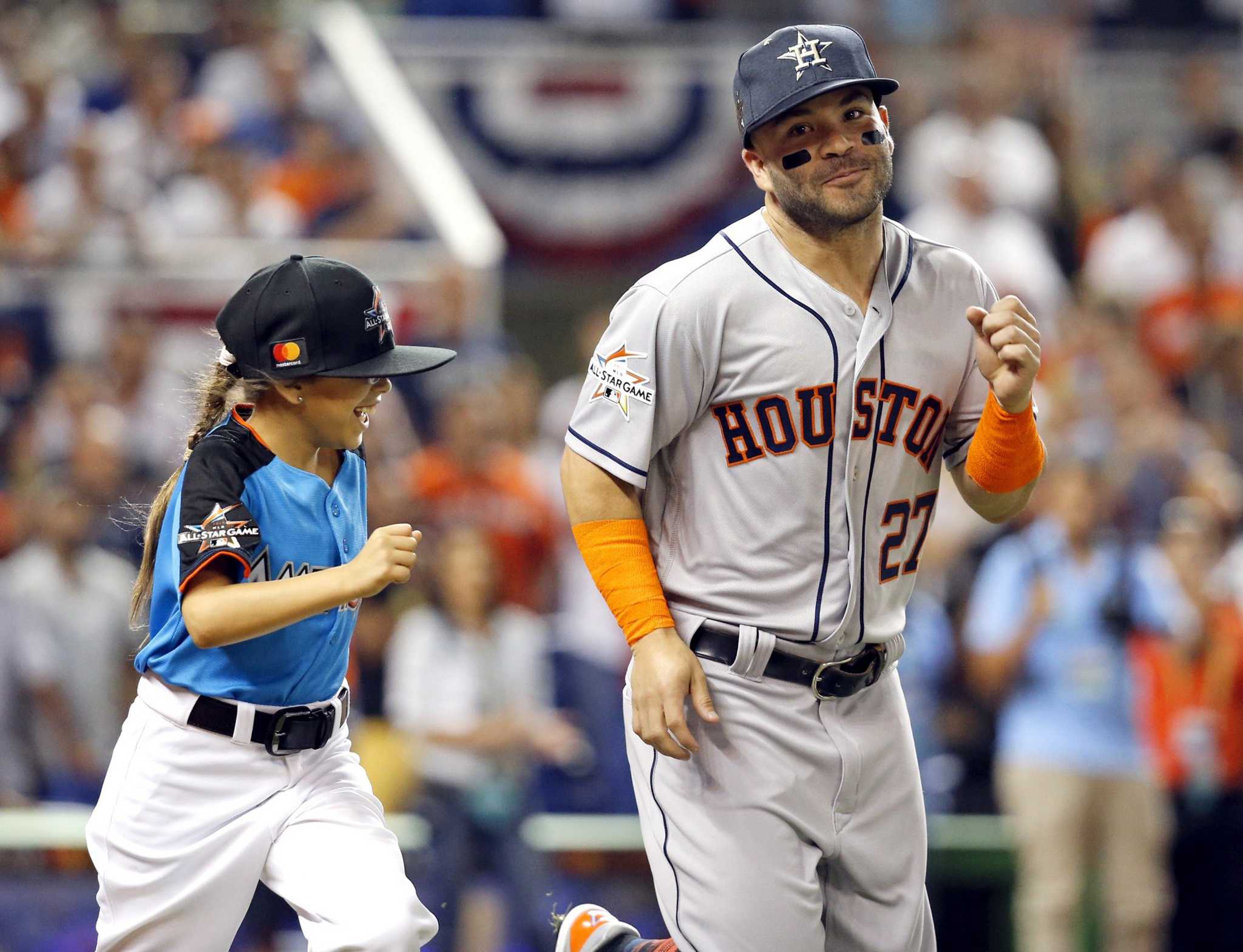 Altuve Leads Houston Astros Contingent to MLB All Star Game