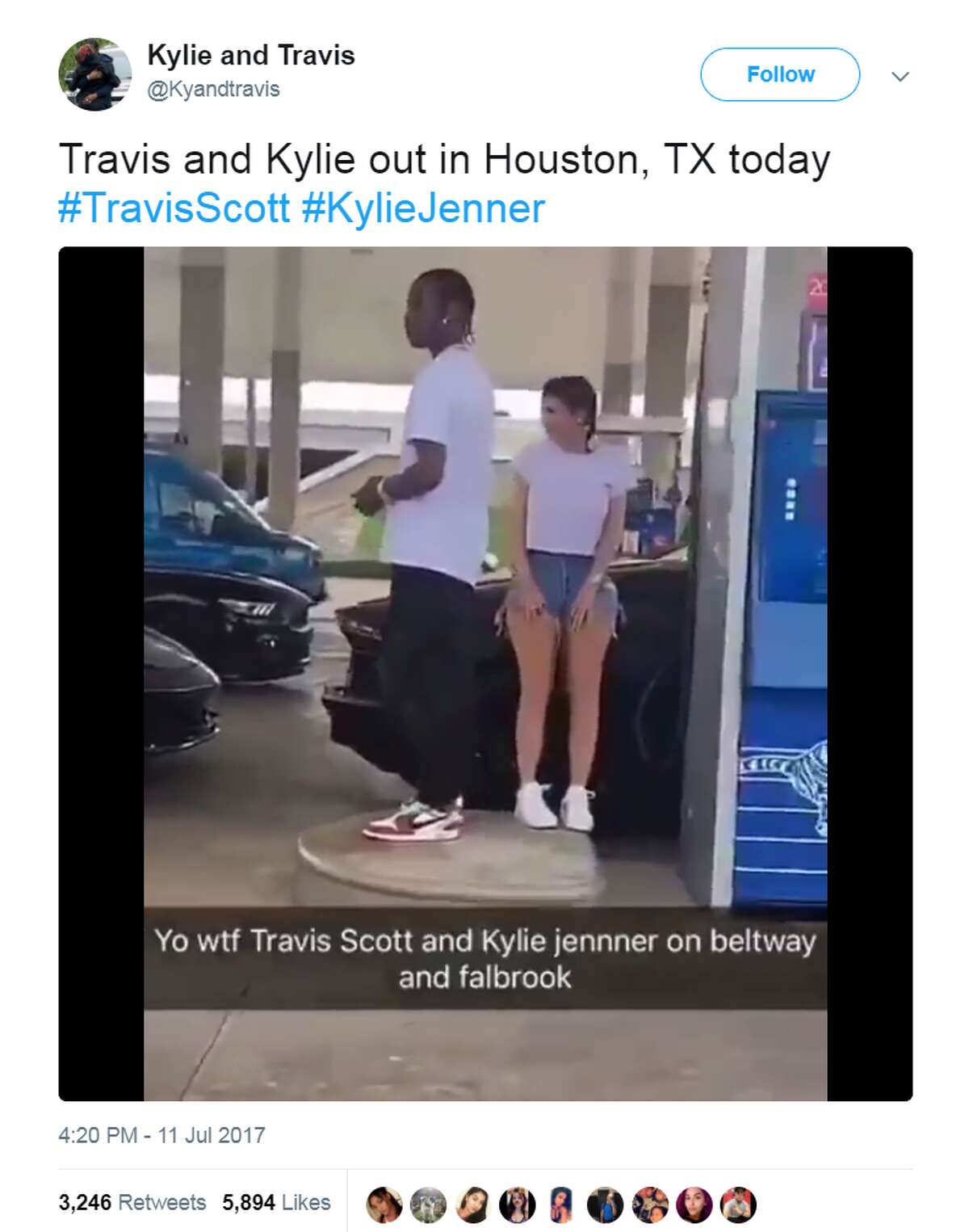 Sports rapping  Kyle Jenner and Travis Scott were recently spotted pumping gas in Houston ahead of a busy tour schedule.  Click through to see a list of Houston sports references in rap lyrics. @Kyandtravis