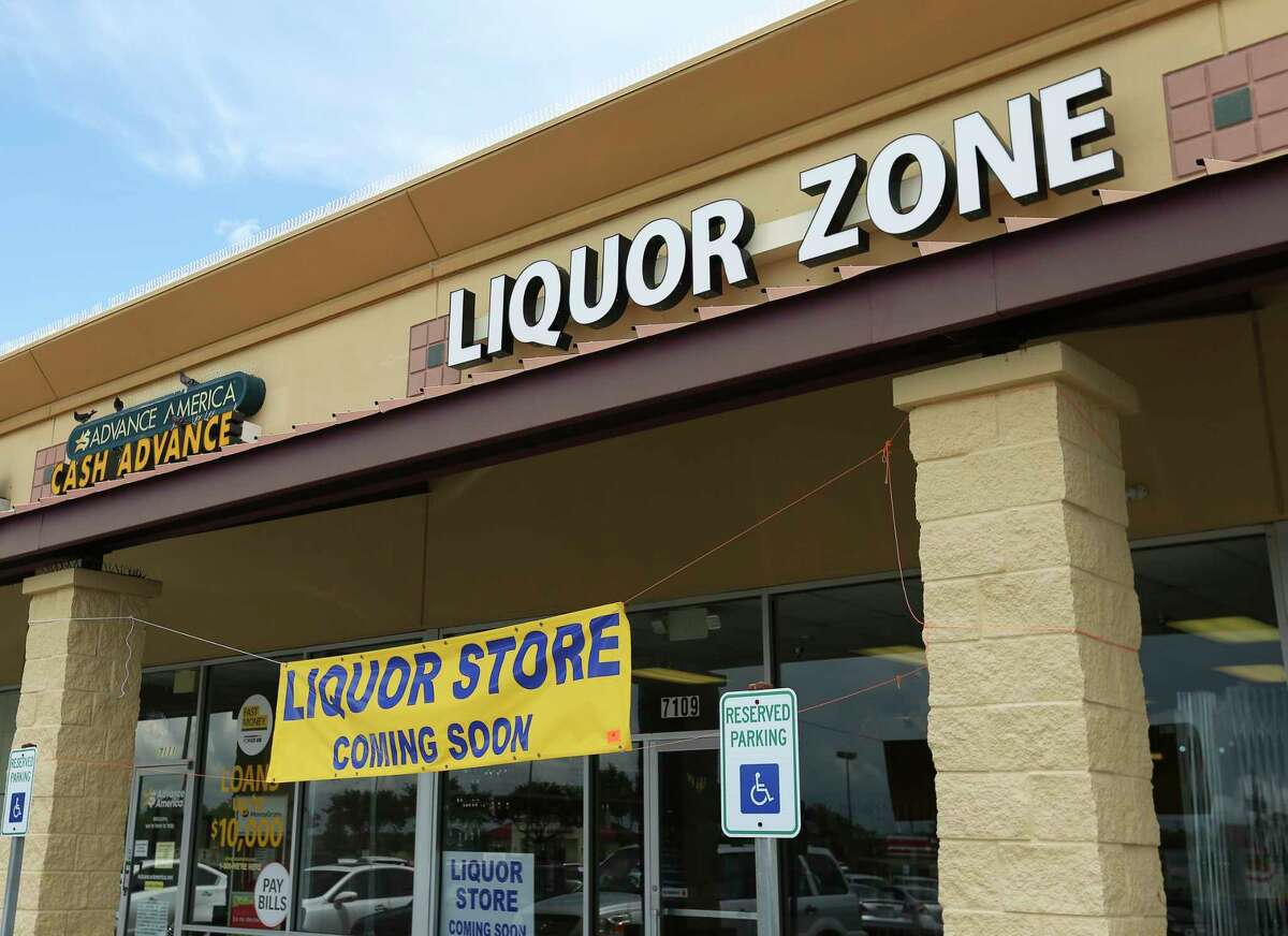 Liquor Zone is scheduled to open next Monday and it would be the first standalone liquor store since residents last year voted to allow such establishments within city limits Wednesday, July 12, 2017, in Pearland. ( Yi-Chin Lee / Houston Chronicle )