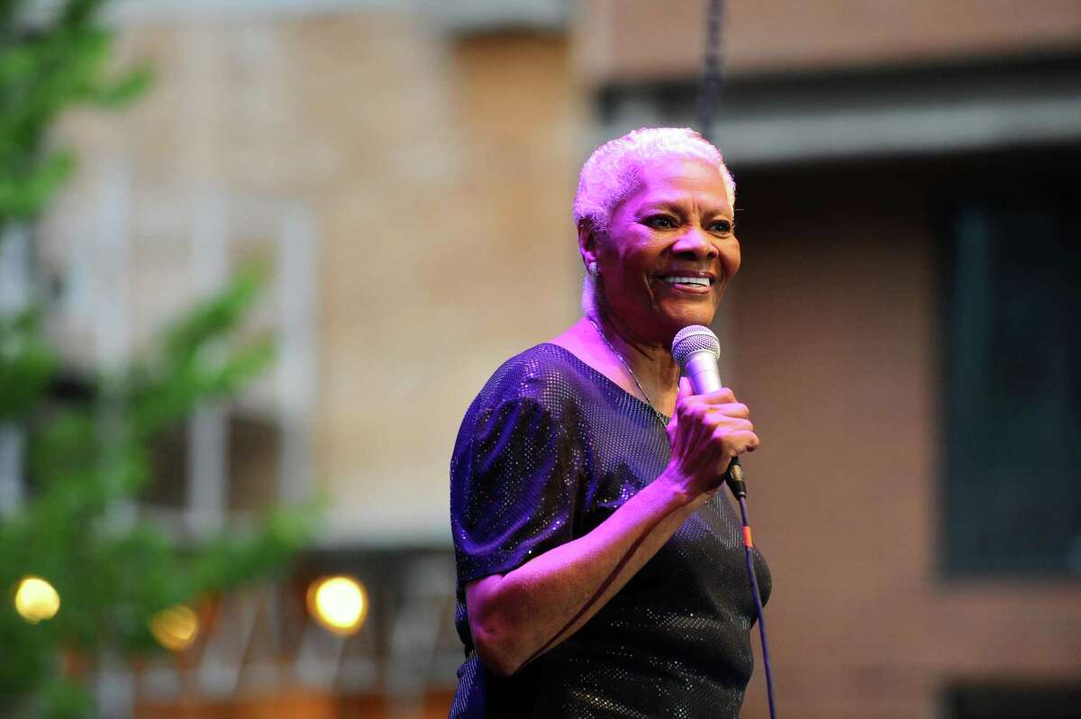 Dionne Warwick performs at Stamford's Wednesday Nite Live