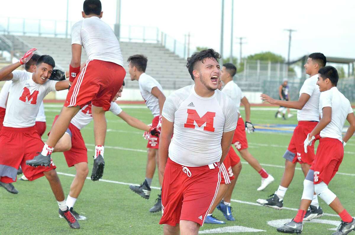 Martin edged United 33-32 on Wednesday during Week 6 of summer league 7on7 football at Krueger Field. With the win the Tigers moved to 9-0-1 and locked up Laredo’s summer league championship.