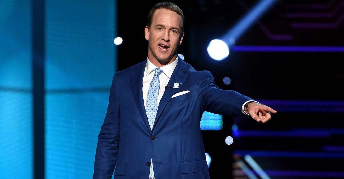 LOS ANGELES, CA - JULY 12: Host Peyton Manning speaks onstage at The 2017 ESPYS at Microsoft Theater on July 12, 2017 in Los Angeles, California. (Photo by Kevin Winter/Getty Images)
