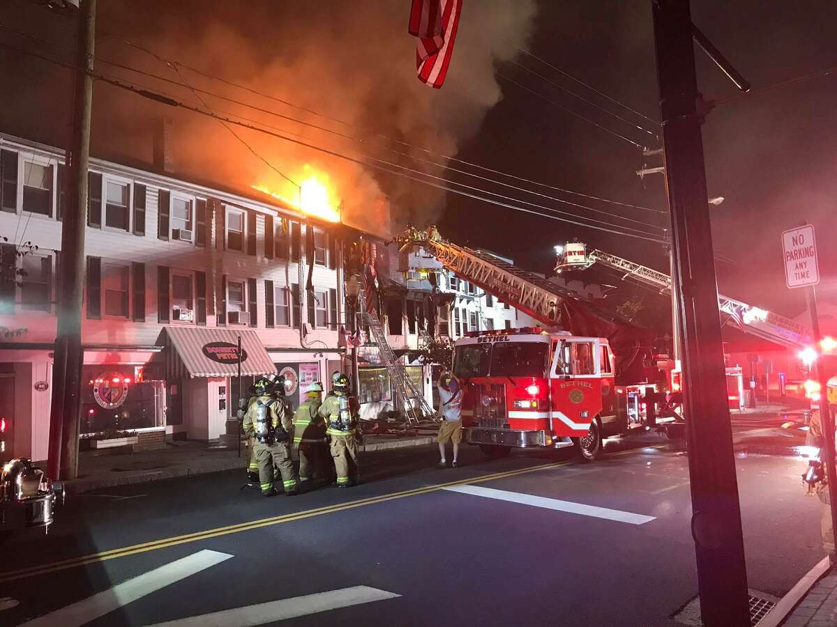 Families homeless, shops damaged after downtown Bethel fire