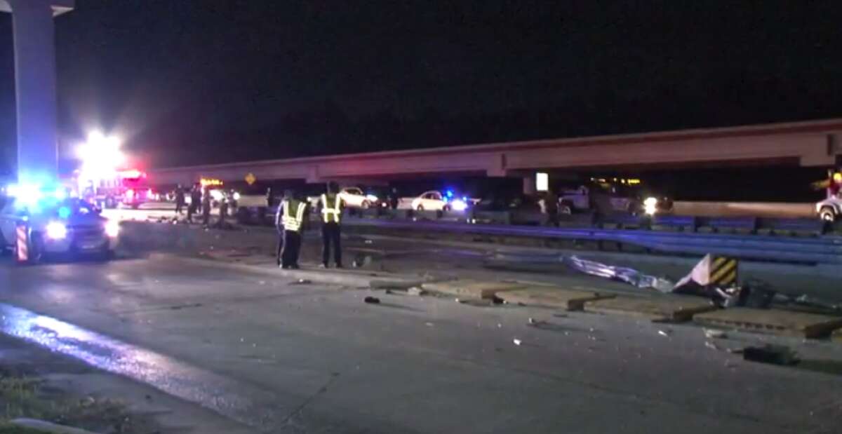 A 15-year-old boy died late Wednesday after his 18-year-old brother lost control of the car he was driving on the Tomball Parkway and slammed into a guard rail. (Metro Video)