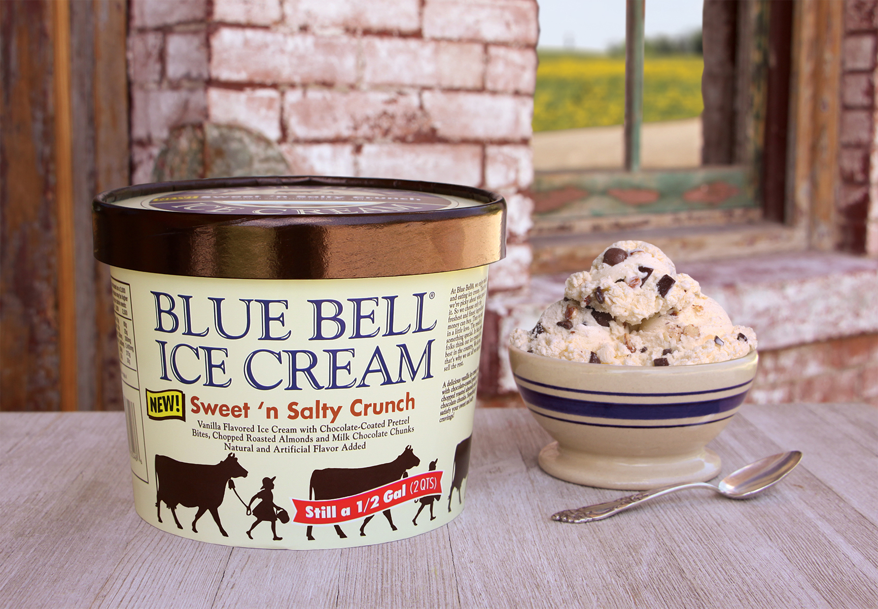 Blue Bell Ice Cream Releases Sweet N Salty Crunch Flavor 