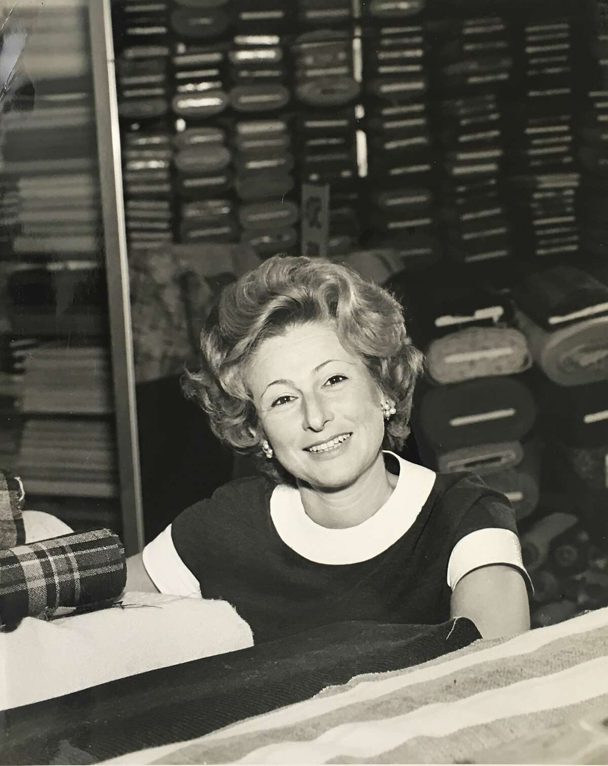 Lucy Spector, co-founder of Britex Fabrics in San Francisco, in an undated photo. She died July 1 at age 93.