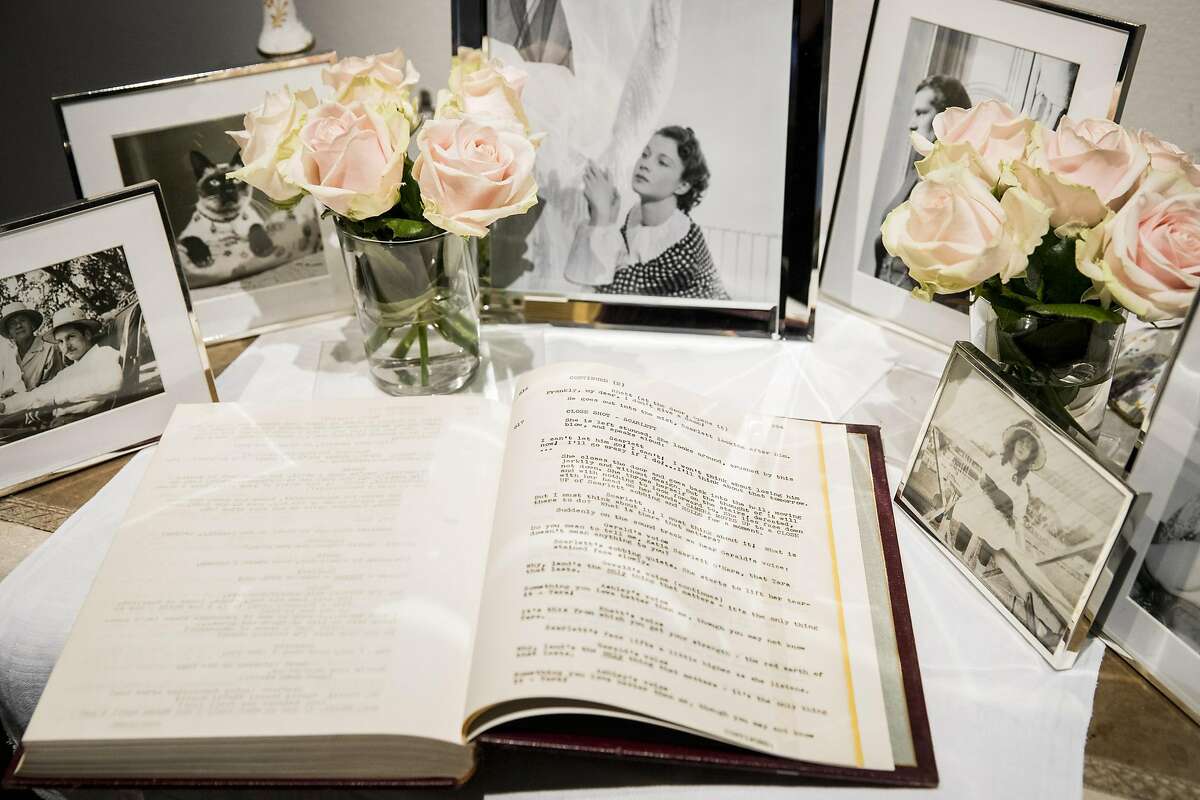 LONDON, ENGLAND - JULY 11: Hollywood Icon Vivien Leigh's personal copy of Gone with the Wind film script goes on display as Sotheby's announces the sale of her personal collection at Sotheby's on July 11, 2017 in London, England. An exhibition of highlights from the auction is now open at Sotheby's in London until 11 August, ahead of the sale which will take place on 26 September 2017. (Photo by Tristan Fewings/Getty Images for Sotheby's)