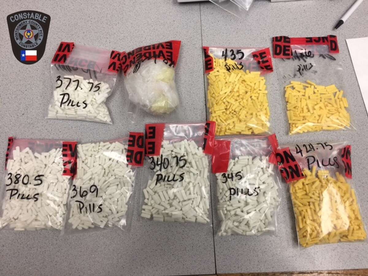 Montgomery police recently discovered 748 grams of Xanax hidden inside the hood of a car. Police arrested two 24-year-old males and charged them with manufacturer/delivery of a controlled substance. 