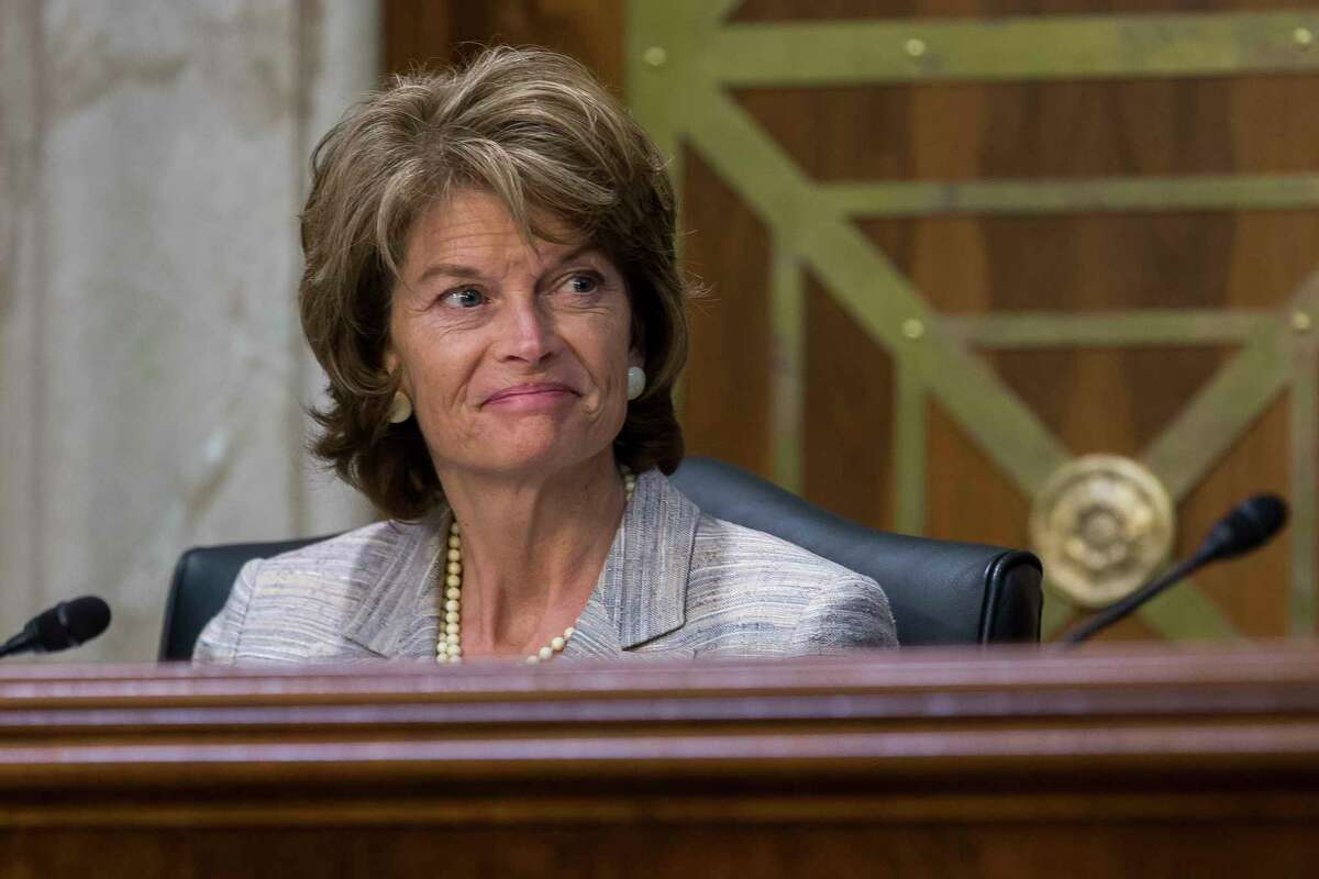 Sen. Lisa Murkowski (R-Alaska) chairs a meeting of the Senate Appropriations Subcommittee on the Interior, Environment and Related Agencies, on Capitol Hill in Washington, April 20, 2016. The Energy Policy Modernization Act, a bipartisan bill co-authored by Murkowksi, passed the Senate in an 85-12 vote on Wednesday, and now heads to reconciliation with a similar House bill. (Zach Gibson/The New York Times)
